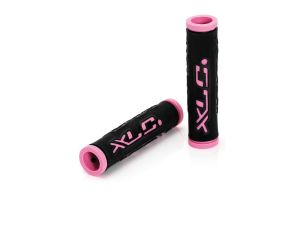 XLC GR-G07 Dual Colour uchwyty rowerowe (czarny / różowy)