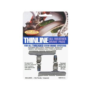 KOOL STOP Szczęka hamulcowa V-Brake Thinline (T2 | srebrna)