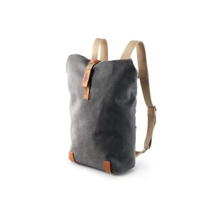 Brooks Pickwick Canvas Backpack Small (12 litrów | szary / jasny brąz)