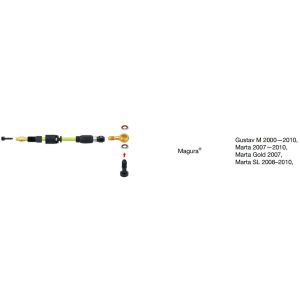 Jagwire Zestaw adapterów Pro Quick-Fit dla Magura HFA401
