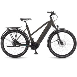 Winora Sinus R5 City rowery elektryczne kobiety (27,5" | 625Wh | torf mat)