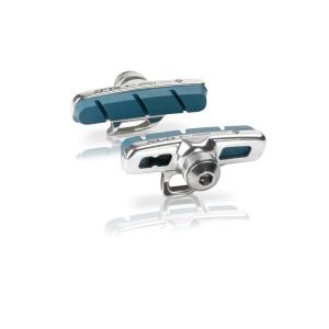 XLC Cartridge Klocki hamulcowe drogowe Campagnolo (zestaw 4 50mm do karbonu (srebrny,niebieski)