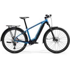 Merida eBig.Nine 600 EQ MTB rowery elektryczne (29" | 750Wh | czarny / jasnoniebieski)