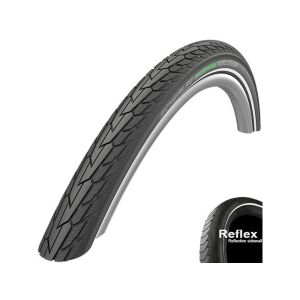 Schwalbe RoadCruiser K-Guard Clincher Tyre (47-507 Reflex - black / green)