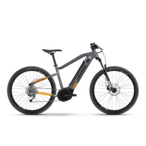 Haibike HardSeven 4 rowery elektryczne (27,5" | 400Wh | pomarańczowy / szary)