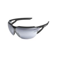 Cratoni C-Active Sonnenbrille (schwarz | Gläser silber verspiegelt)